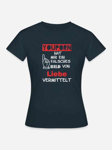 Youporn deutsch - Frauen T-Shirt - Navy