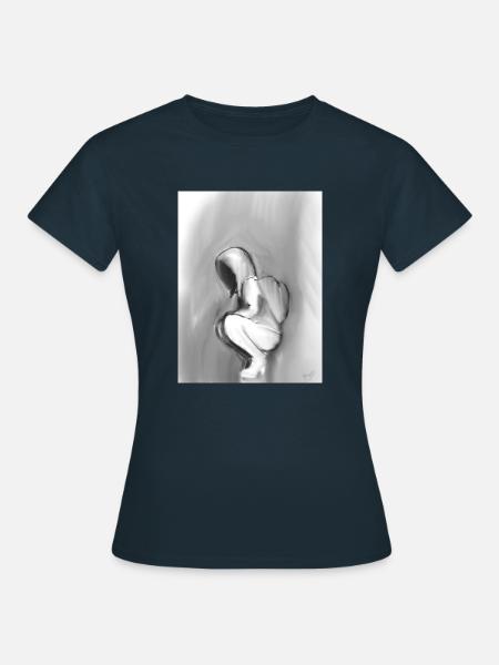 Schattenkrieger - Frauen T-Shirt - Navy