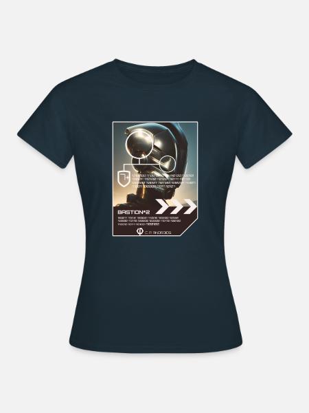 BASTION*2 - Android - Frauen T-Shirt - Navy