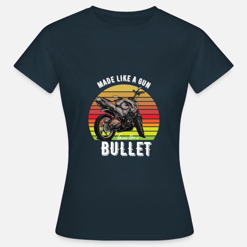 Biker - Women's T-Shirt - navy