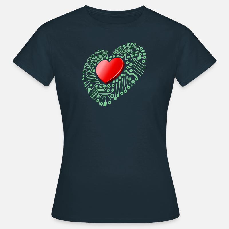 Lovetech - Women's T-Shirt - navy
