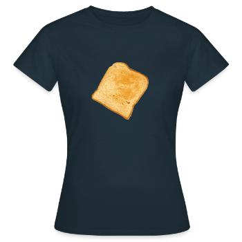 Toast - Women's T-Shirt - navy - Front - AI Model Female 172 dark (172cm)