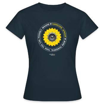 Hardcore Uproar - Women's T-Shirt - navy - Front - AI Model Female 172 dark (172cm)
