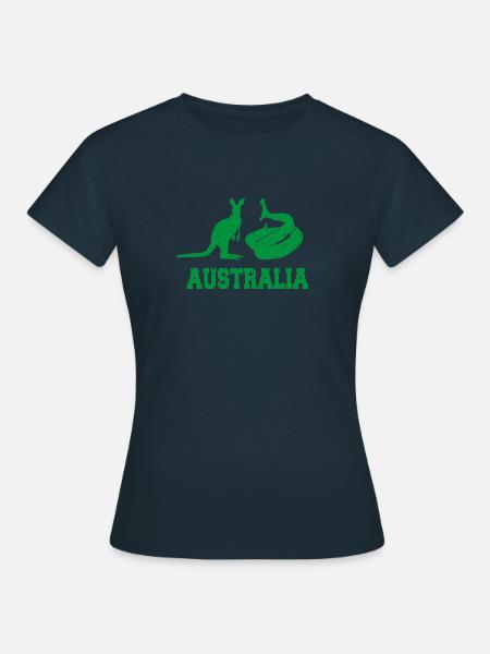 AUSTRALIA - Frauen T-Shirt - Navy