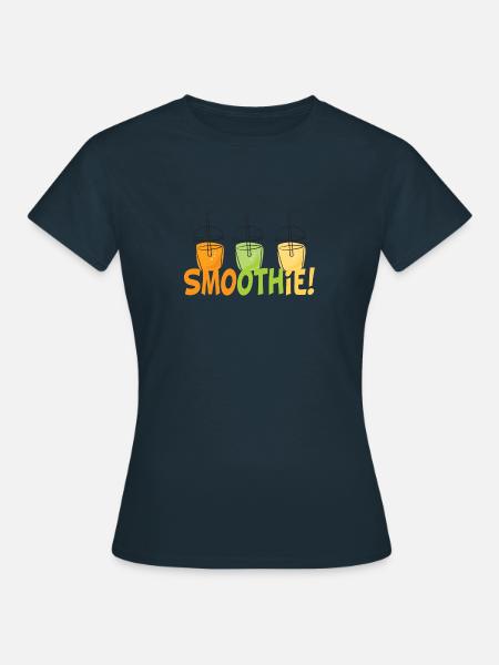 Smoothie - Frauen T-Shirt - Navy