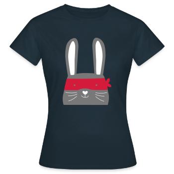 Super Pinpin - Women's T-Shirt - navy - Front - AI Model Female 172 dark (172cm)