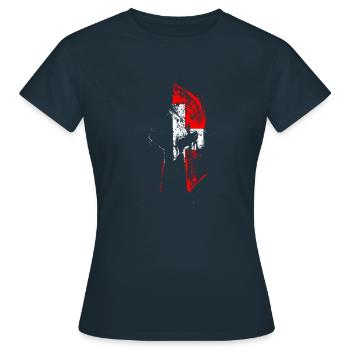 Swiss Warrior - T-shirt Femme - marine - Devant - AI Model Female 172 dark (172cm)