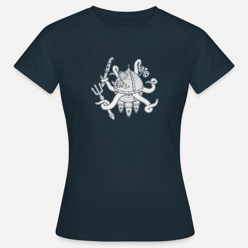 poseidrone - Women's T-Shirt - navy