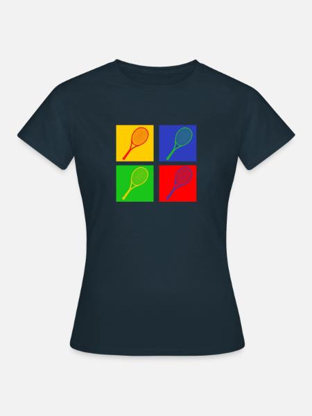 Tennis - Frauen T-Shirt - Navy