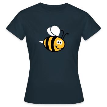 Abeilles 3C - T-shirt Femme - marine - Devant - AI Model Female 172 dark (172cm)