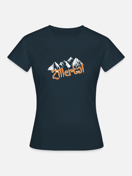 Zillertal - Frauen T-Shirt - Navy