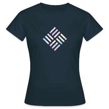 Geometry - Women's T-Shirt - navy - Front - AI Model Female 172 dark (172cm)