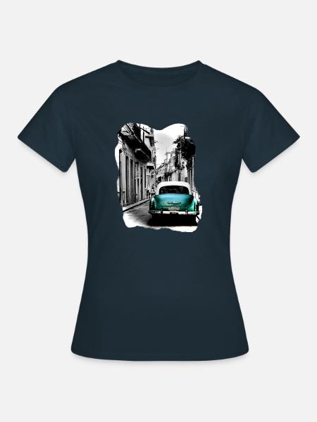 Havana Dream - 4 - Frauen T-Shirt - Navy