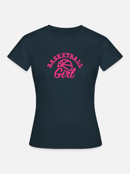 Basketball - Frauen T-Shirt - Navy