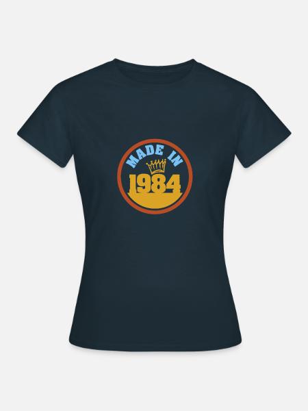 Made in 1984 - Frauen T-Shirt - Navy
