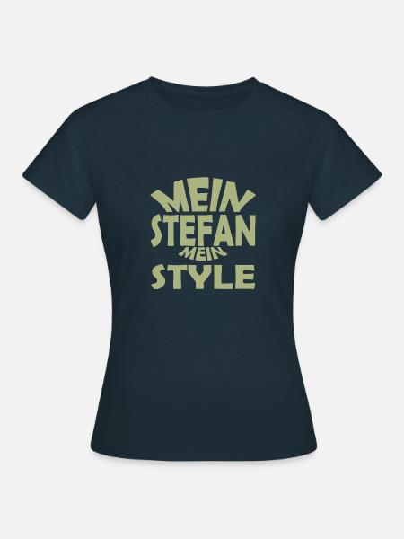 Stefan - Frauen T-Shirt - Navy