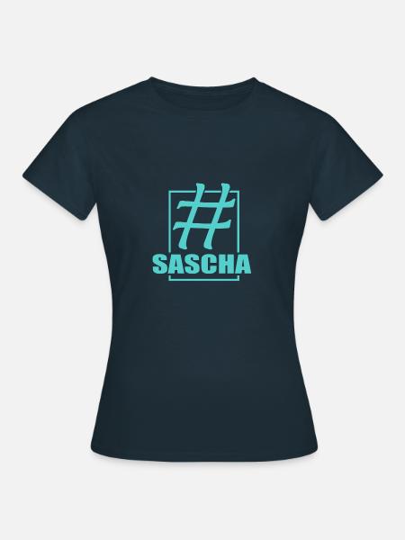 Sascha - Frauen T-Shirt - Navy