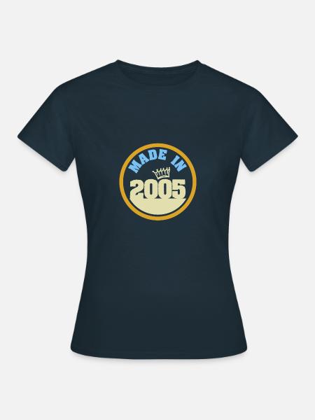 2005 - Frauen T-Shirt - Navy
