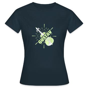 Orchestra Gustav - Women's T-Shirt - navy - Front - AI Model Female 172 dark (172cm)