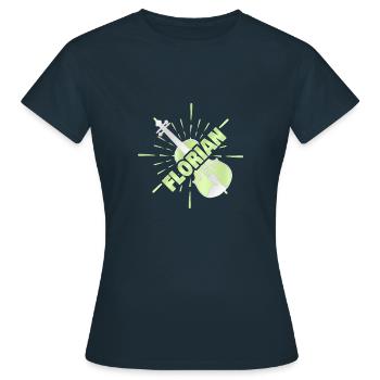Orchestra Florian - Women's T-Shirt - navy - Front - AI Model Female 172 dark (172cm)