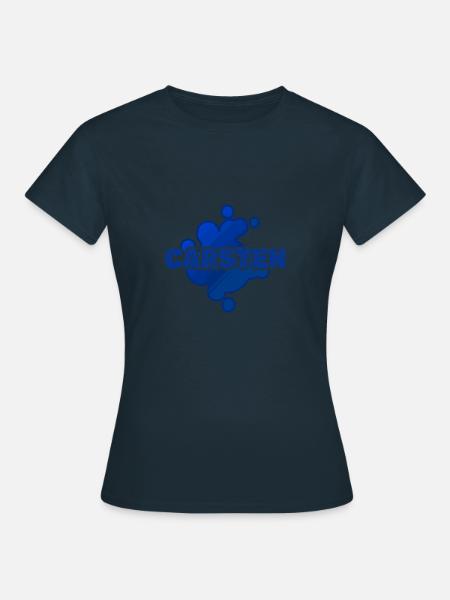 Babybauch Carsten - Frauen T-Shirt - Navy