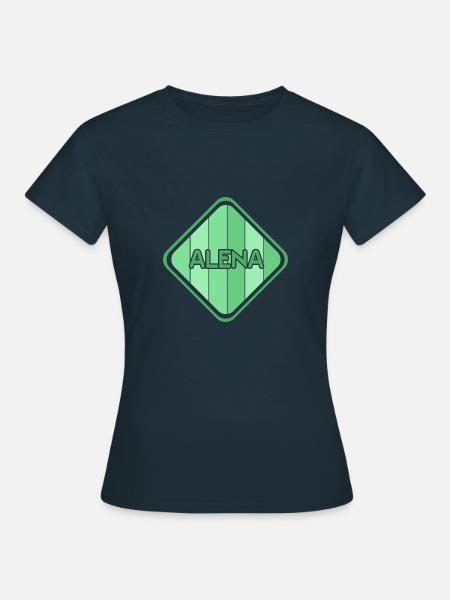 Geschenkidee Alena - Frauen T-Shirt - Navy