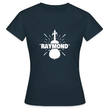 Raymond - T-shirt Femme - marine - Devant - AI Model Female 172 dark (172cm)