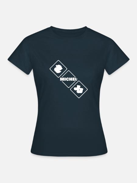 Michel - Frauen T-Shirt - Navy