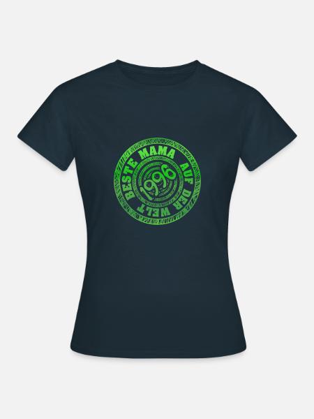 geboren 1996 - Frauen T-Shirt - Navy
