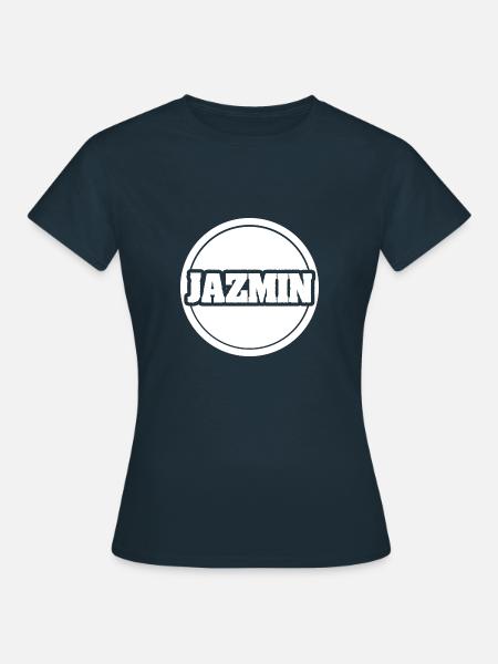 Geschenk für Jazmin - Frauen T-Shirt - Navy