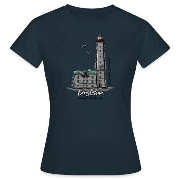BENGTSKÄR LIGHTHOUSE Textiles marins et cadeaux - T-shirt Femme - marine - Devant - AI Model Female 172 dark (172cm)