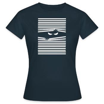 Monstres - T-shirt Femme - marine - Devant - AI Model Female 172 dark (172cm)
