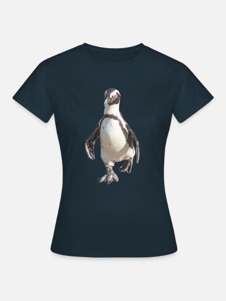 Pinguin - Frauen T-Shirt - Navy