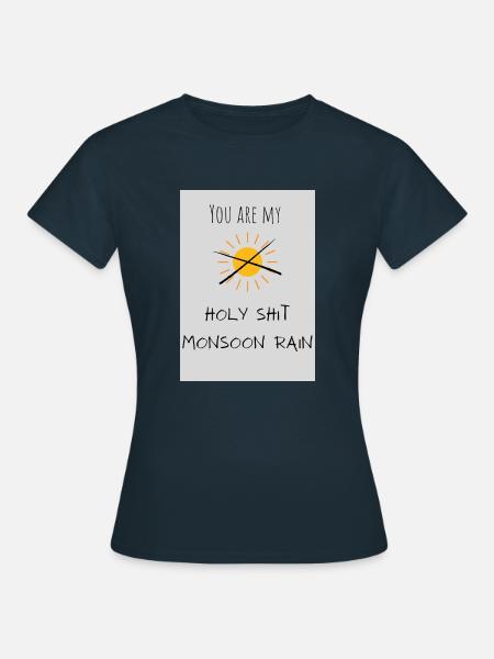 Holy Shit - Frauen T-Shirt - Navy