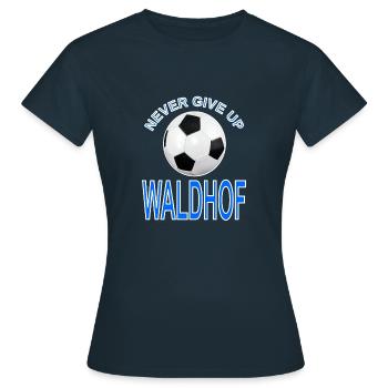 Football club de football jouer tor - T-shirt Femme - marine - Devant - AI Model Female 172 dark (172cm)