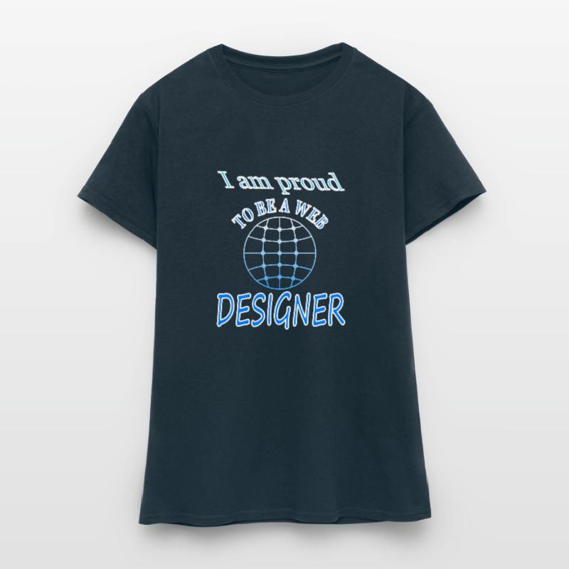 Web-designer Software Internet Website Gift Idea Women's T-Shirt