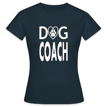Je suis un chien dresseur de chiens d’école cadeau - T-shirt Femme - marine - Devant - AI Model Female 172 dark (172cm)