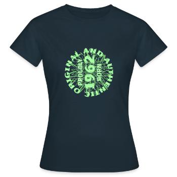 Leisure time 1962 - Women's T-Shirt - navy - Front - AI Model Female 172 dark (172cm)