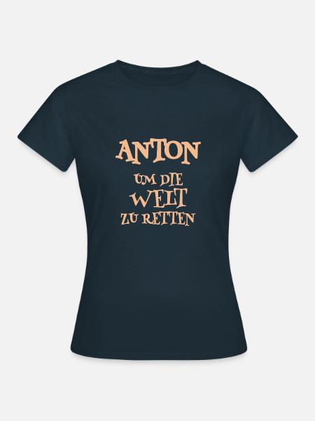 Anton - Frauen T-Shirt - Navy