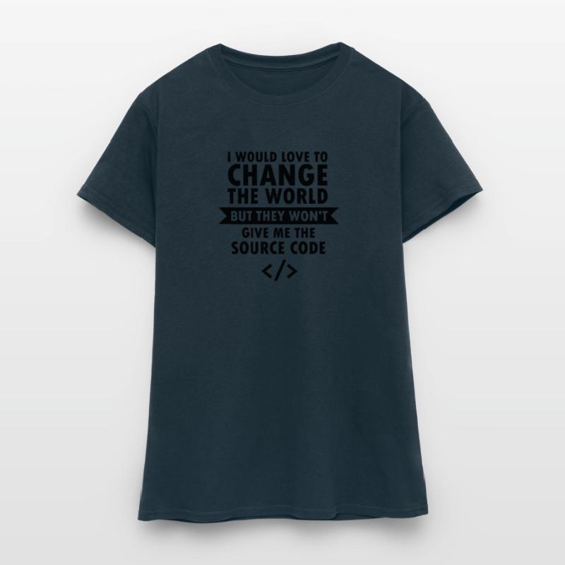 Programmierer Geschenk Programmieren Informatiker Frauen T-Shirt