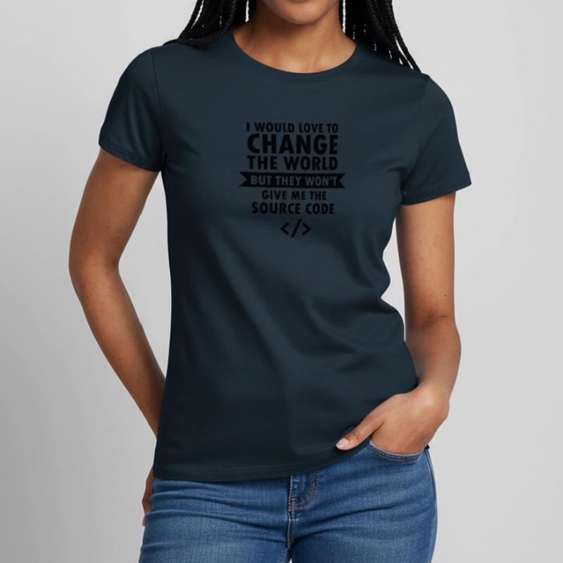 Programmeur de programmation Programmer Informaticien T-shirt Femme