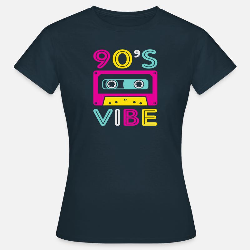 90s Vibes - Women's T-Shirt - navy