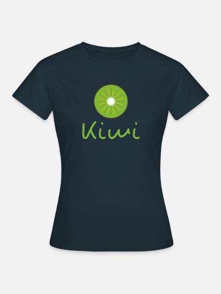 Kiwi - Frauen T-Shirt - Navy