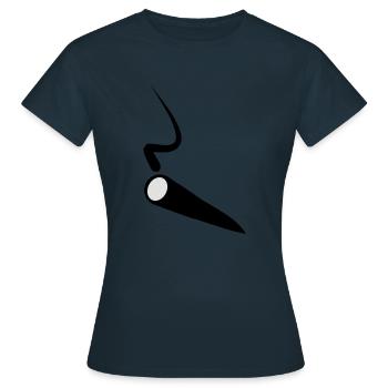 joint - Frauen T-Shirt - Navy - Vorne - AI Model Female 172 dark (172cm)