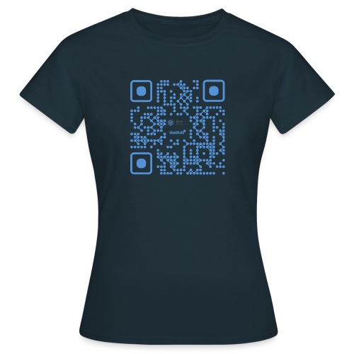 QR Maidsafe.net - Women's T-Shirt