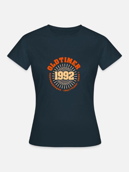 Spruch 1992 - Frauen T-Shirt - Navy