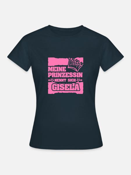 Gisela - Frauen T-Shirt - Navy