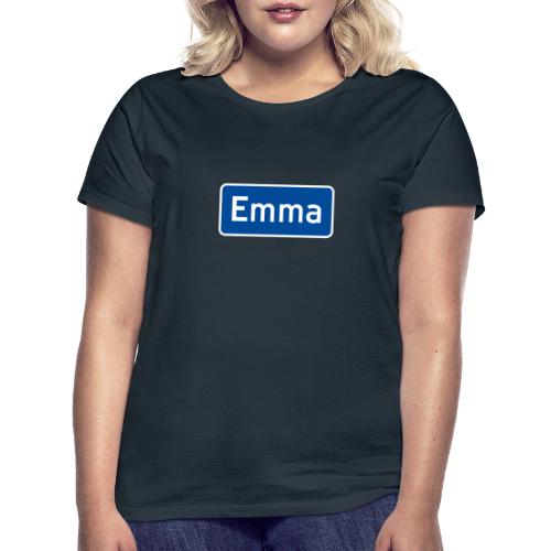 Emma navneskilt - T-skjorte for kvinner