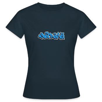 Zurich - Women's T-Shirt - navy - Front - AI Model Female 172 dark (172cm)