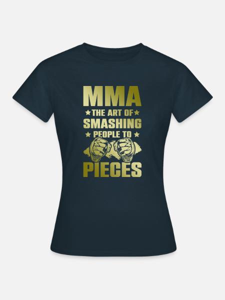 Mma Mixed matrial arts - Frauen T-Shirt - Navy